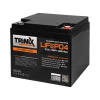 Акумуляторна батарея LFP 12V38Ah LiFePo4 TRINIX літій-залізо-фосфатна