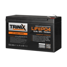 Акумуляторна батарея LFP 12V6Ah LiFePo4 TRINIX літій-залізо-фосфатна
