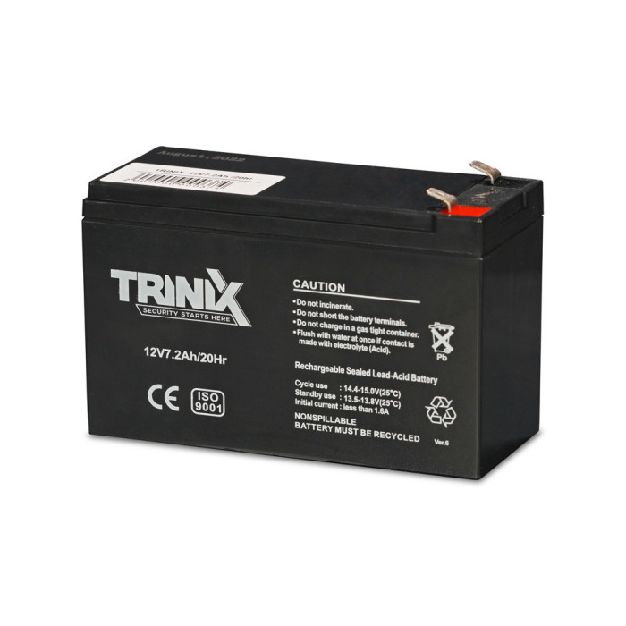 Акумуляторна батарея 12V7.2Ah/20Hr свинцево-кислотна