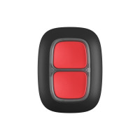 Тривожна кнопка Ajax DoubleButton чорна