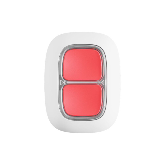 Тривожна кнопка Ajax DoubleButton біла