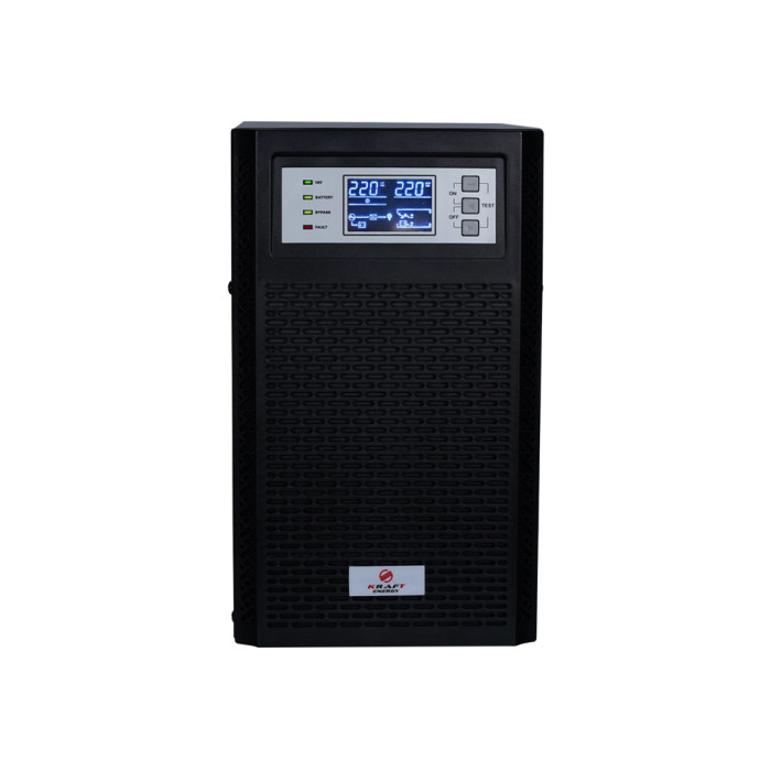 Джерело безперебійного живлення KRF-T6000VA/6KW(LCD)Ex Pro Online UPS Kraft