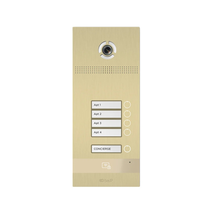 Відеопанель BI-04FB Gold BAS-IP