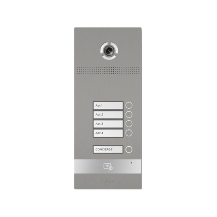 Відеопанель BI-04FB Silver BAS-IP