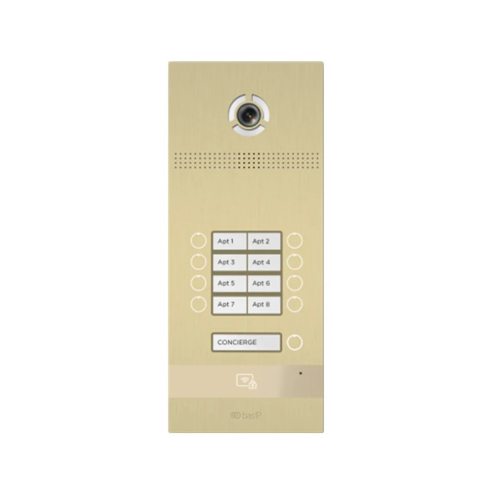 Відеопанель BI-08FB Gold BAS-IP