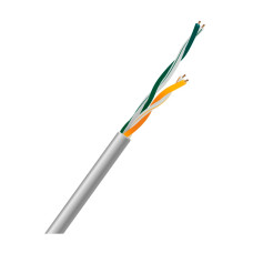 Кабель UTP CAT5E CU 0.5 mm PVC 2PR Indoor KRAFT (500м)