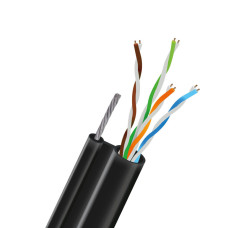 Кабель UTP CAT5E 0.51 CU Outdoor багатожильний дріт (7*0.45) KRAFT (305м)