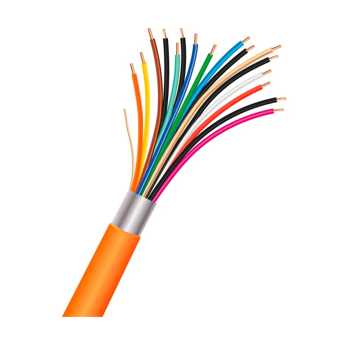Кабель вогнестійкий JE-H(St)H…Bd FE180/E30 8x2x0,8 TCF