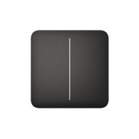 Кнопка Button (black/чорна) для LightSwitch SoloButton (2-gang) Ajax