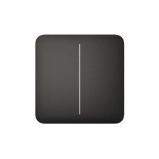 Кнопка Button (black/чорна) для LightSwitch SoloButton (2-gang) Ajax