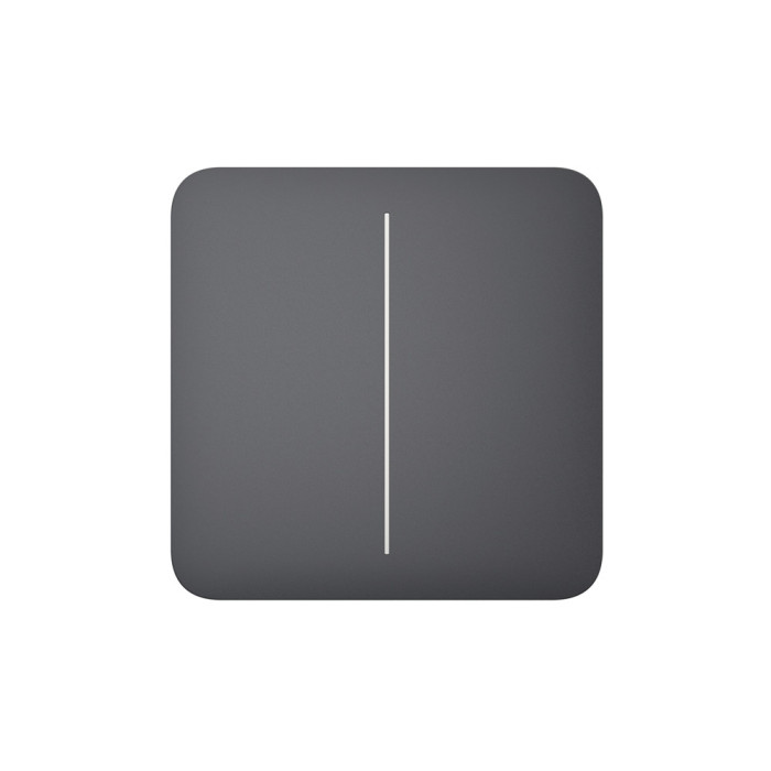 Кнопка Button (graphite/графіт) для LightSwitch SoloButton (2-gang) Ajax