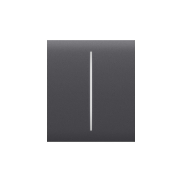 Кнопка Button (graphite/графіт) для LightSwitch CenterButton (2-gang) Ajax