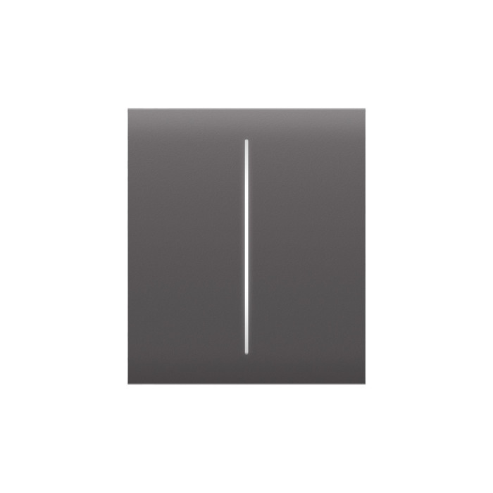 Кнопка Button (grey/сіра) для LightSwitch CenterButton (2-gang) Ajax