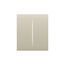 Кнопка Button (ivory/слонова кістка) для LightSwitch CenterButton (2-gang) Ajax