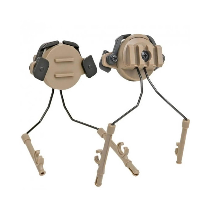 Адаптер на шолом для навушників Peltor/Earmor/Walkers (tan) HL-ACC-43-T