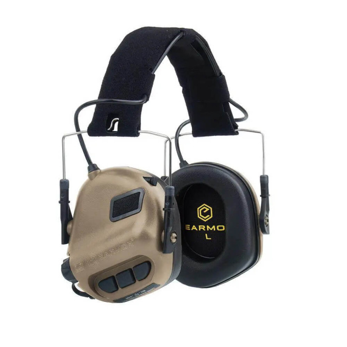 Активні захисні навушники Earmor M31 (TN) Tan