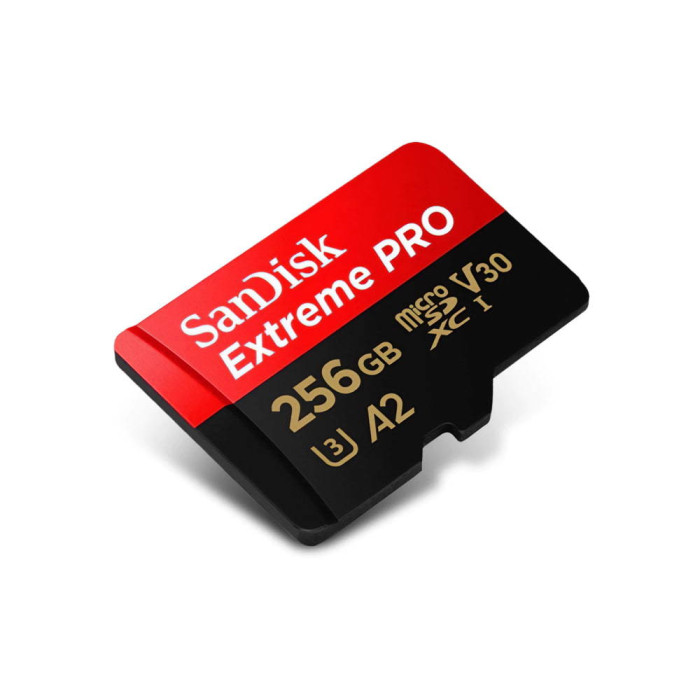 Miсro-SDXC 256GB SanDisk Extreme PRO TransFlash Memory Card (з SD адаптером) class 10 UHS-I