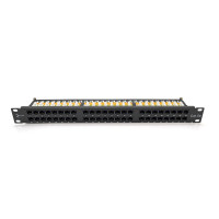 Патч-панель 48 порту UTP DUAL кат 5Е 19 "1U не екранована