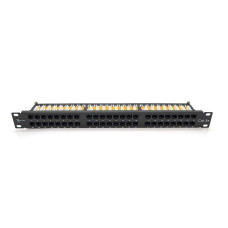 Патч-панель 48 порту UTP DUAL кат 5Е 19 "1U не екранована