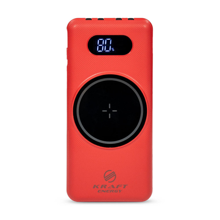 Power Bank KPB-1110W (10000 mAh) Red Kraft
