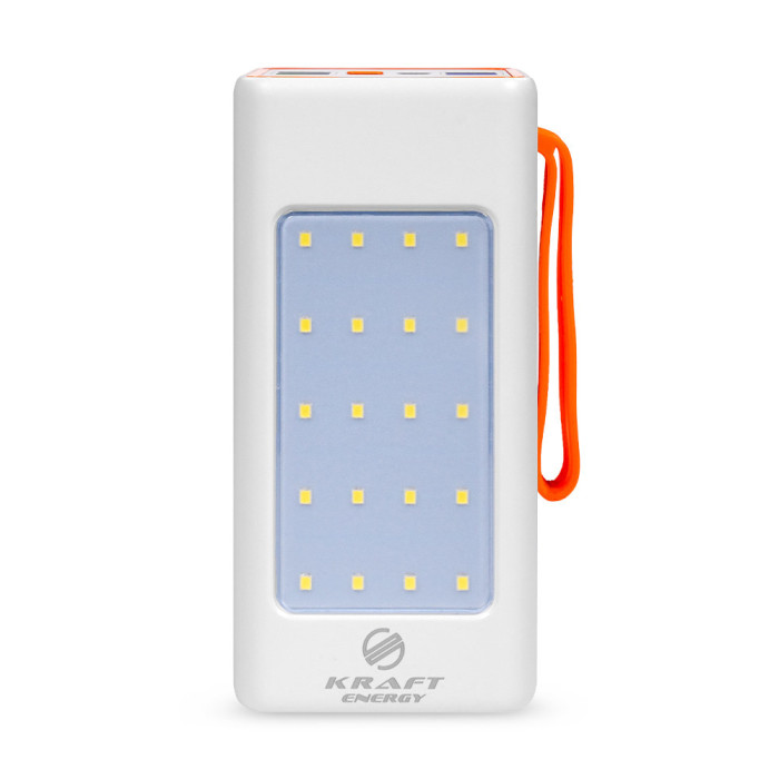 Power Bank KPB-2450FCL (50000 mAh) White Kraft