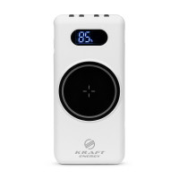 Power Bank KPB-1110W (10000 mAh) White Kraft