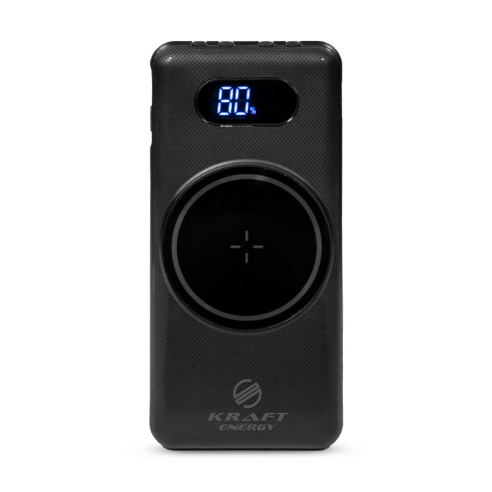 Power Bank KPB-1110W (10000 mAh) Black Kraft