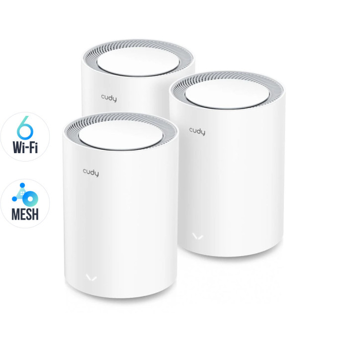 Mesh-система M1800 Wi-Fi 6 (3-Pack) Cudy