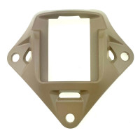 Металевий кронштейн платформа кріплення шрауд NVG Mount зірка на тактичний шолом, Койот