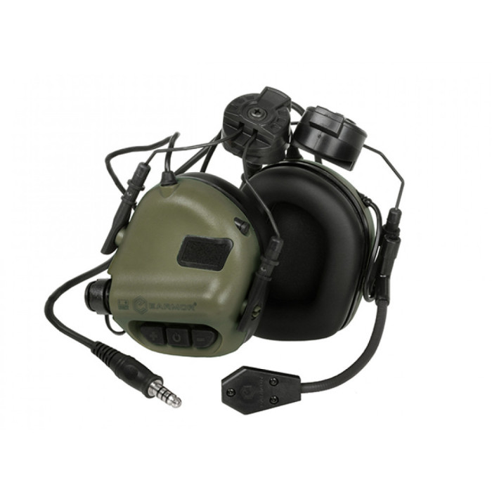 Активні захисні навушники Earmor M32H (FG) Olive