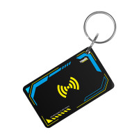 Ключ Proxymity-key EM+MF epoxy (Прямокутний 30*50 мм) жовто-блакитний
