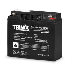 Акумуляторна батарея TGL12V20Ah/20Hr TRINIX GEL Super Charge