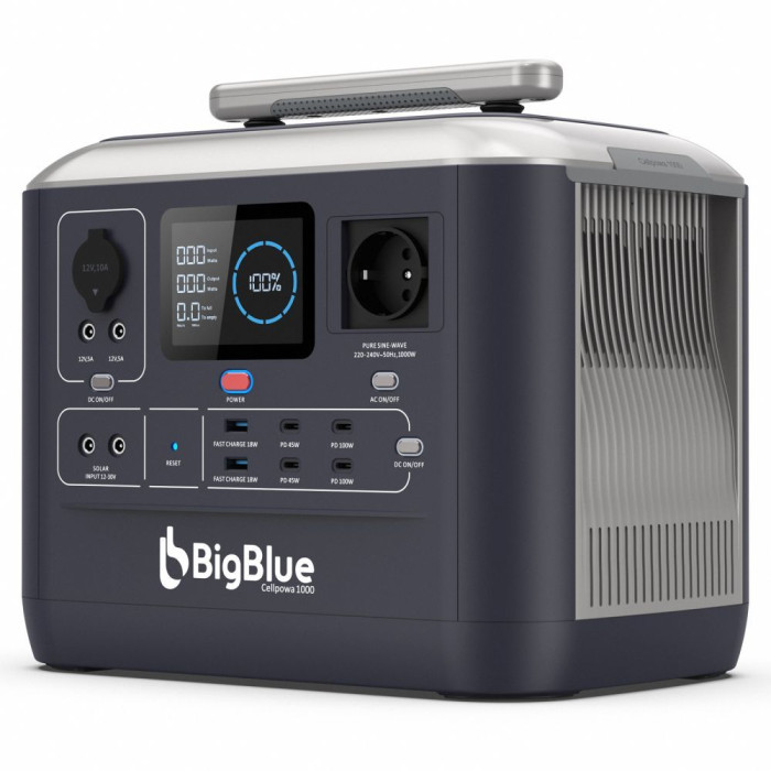 Портативна зарядна станція CP1000 BIG BLUE