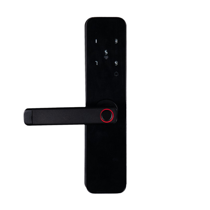 Замок біометричний TRL-5104BTF BLACK TRINIX