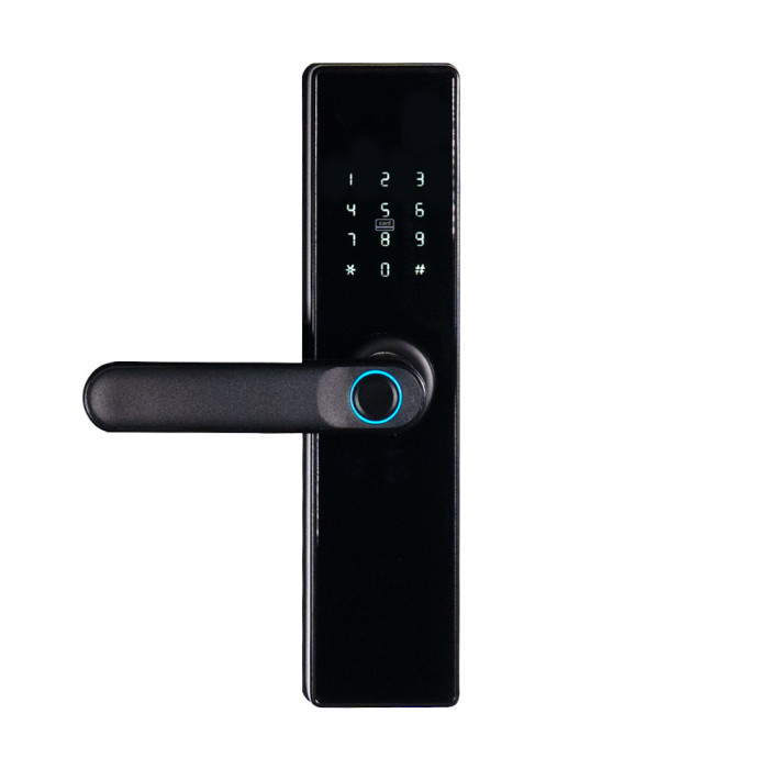 Замок біометричний TRL-5402BTF BLACK TRINIX