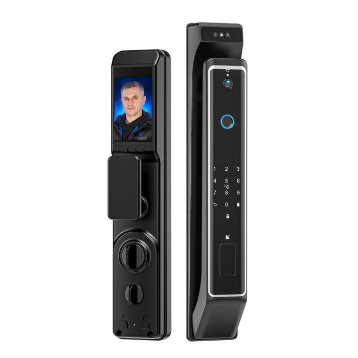 Замок біометричний TRL-8801BTV BLACK TRINIX