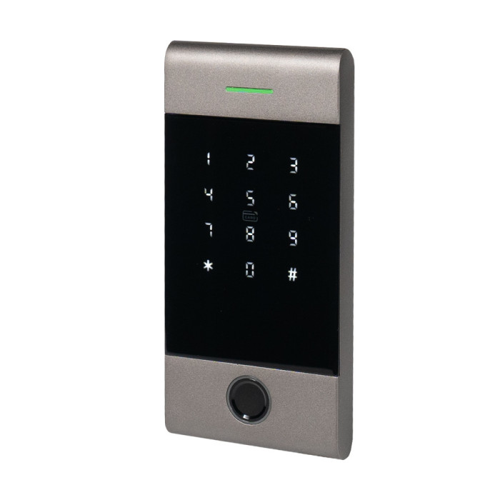 Клавіатура з біометричним зчитувачем та контролером TRK-1206BTFW BLACK TRINIX