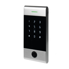 Клавіатура з біометричним зчитувачем та контролером TRK-1206BTFW SILVER