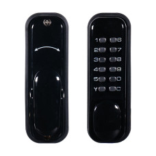 Замок механічний TRL-6102MPW BLACK TRINIX