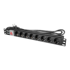 Блок розеток PDU/8M-16А Black E-NET