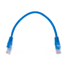 Патч-корд  UTP, RJ-45, CAT.5/CAT.6, 0,3m E-NET