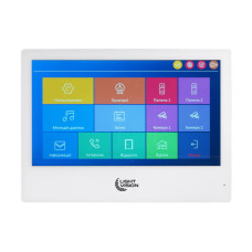Відеодомофон SINGAPORE (AI) 10" WiFi FHD WHITE Light Vision