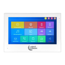 Відеодомофон SINGAPORE (AI) 7" WiFi FHD WHITE Light Vision