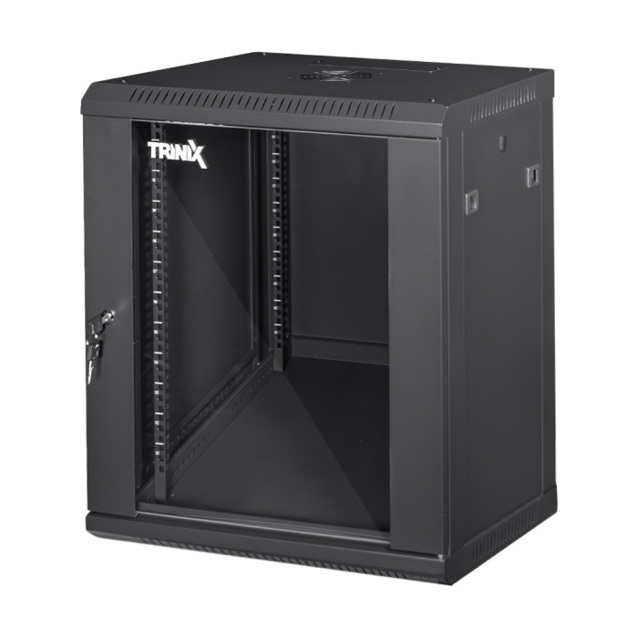 Комутаційна шафа TRX-12U/600x450x637 Black Trinix