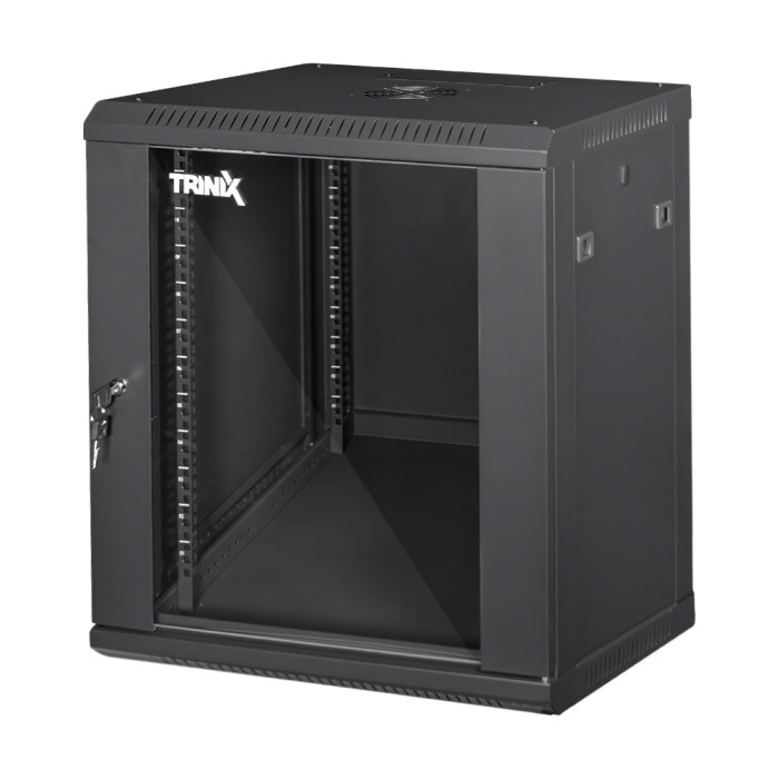 Комутаційна шафа TRX-12U/600x600x637 Black Trinix