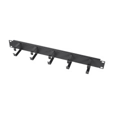 Кабельний організатор TRX-1U/CM-5R Black Trinix with 5 rings металевий на п'ять кілець