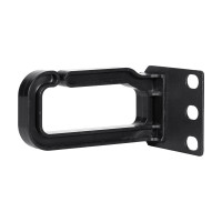 Кабельний організатор-кільце TRX-1U/CM-R Black Trinix