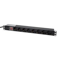 Блок розеток TRX-PDU/8M-16А Black Trinix