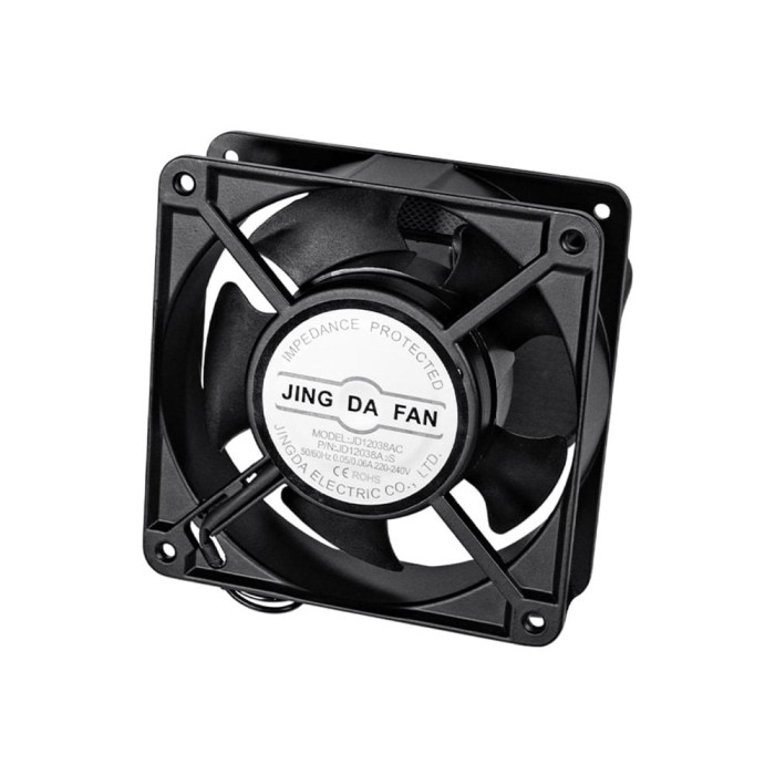 Вентилятор до шаф TRX-FAN1 Black Trinix