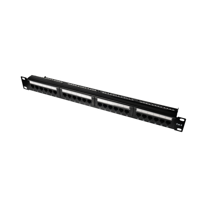 Патч-панель NVC-PN-01/24 CAT5/CAT6